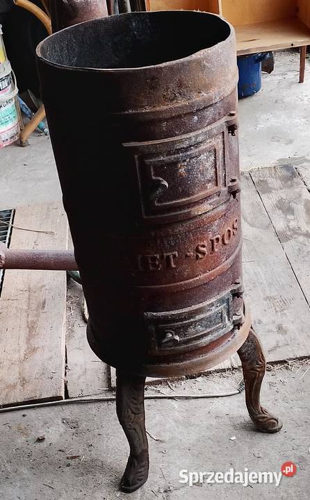 Żeliwny cyganek piecyk koza piec podkarpackie