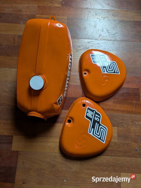 Sprzedam zbiornik z boczkami Simson s 51 nieuszkodzony Marcinkowice