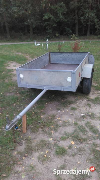 Przyczepka samochodowa dwukółka 1