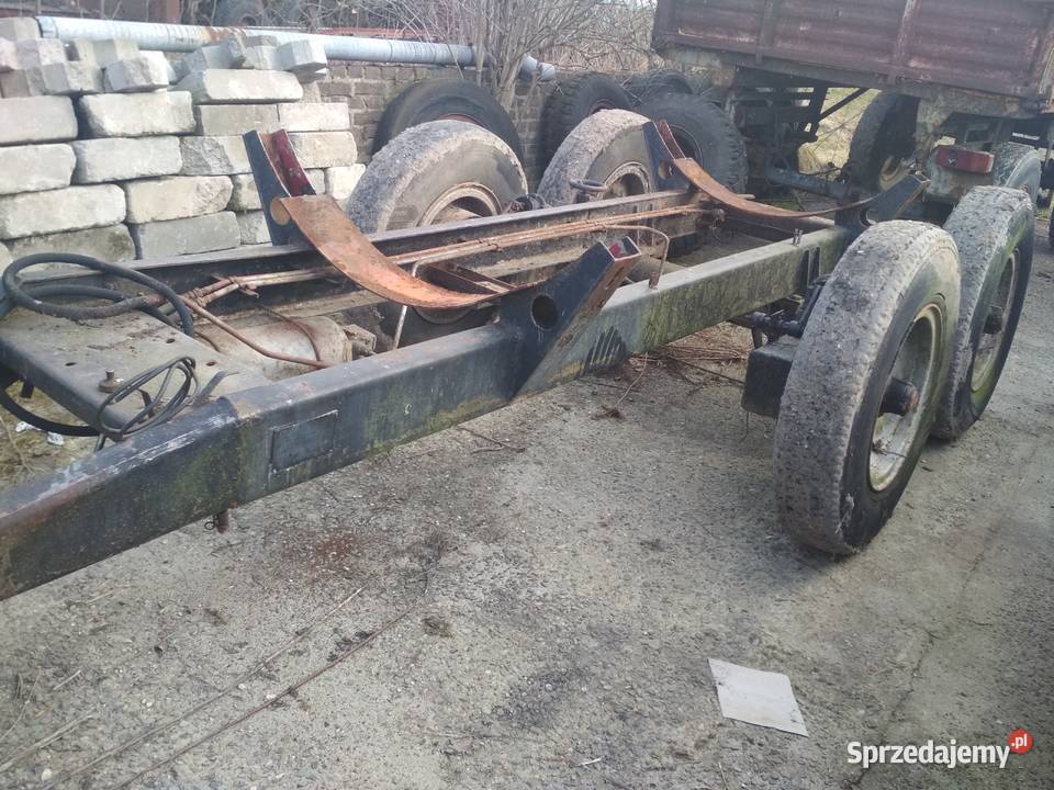 Oś tandem z ramą Rolnictwo Piaski