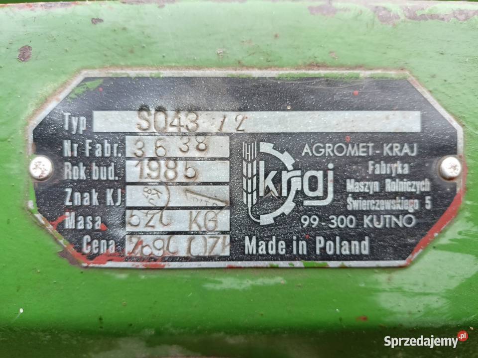 Siewnik poznaniak 270 Trojanów