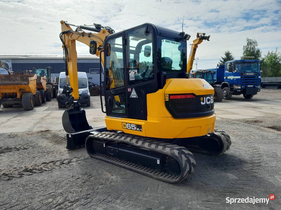 JCB 65R1 KOPARKA GĄSIENICOWA 6TON 51R1 8065 8055 Dodatkowy osprzęt Koparki Krotoszyn