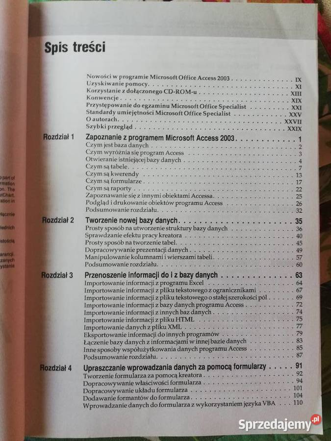 Krok kroku Microsoft Office Access 2003 CDJoan miękka małopolskie Kraków