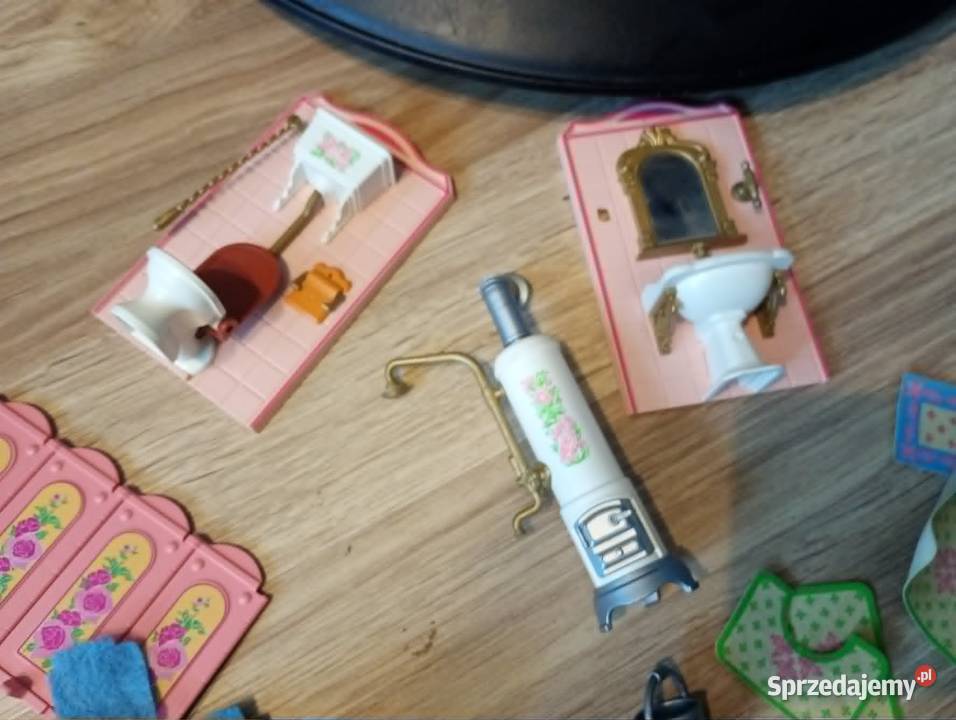 Playmobil zamek domek wiktorianski mebelki