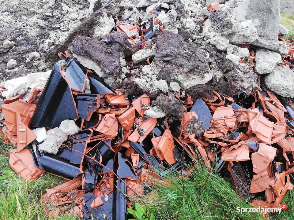 Oddam czysty gruz dachówka cermiczna i beton