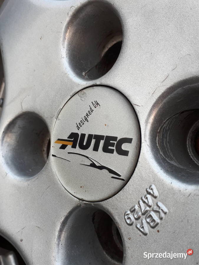 Felgi AUTEC Aluminiowe 16 75 rant opony 19540 Wieliczka sprzedam