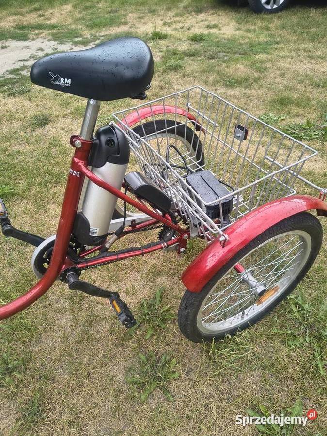 Rower trzykołowy elektryczny Wiśniew