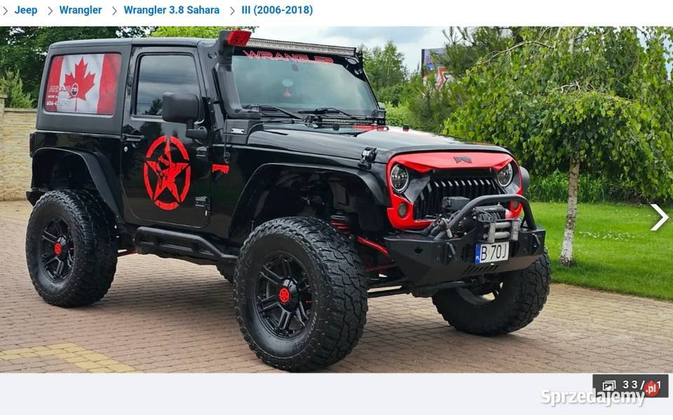 Jepp wrangler Wrangler Radomsko