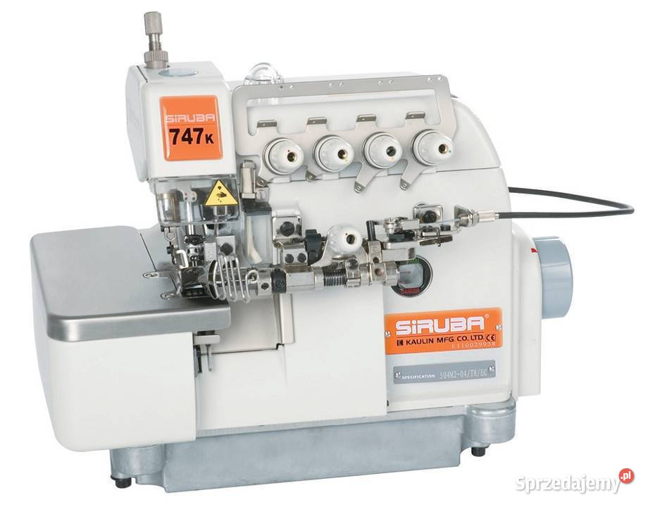 SIRUBA 747L514H824GA OVERLOCK 4NITK DO Produkcja podkarpackie Rzeszów
