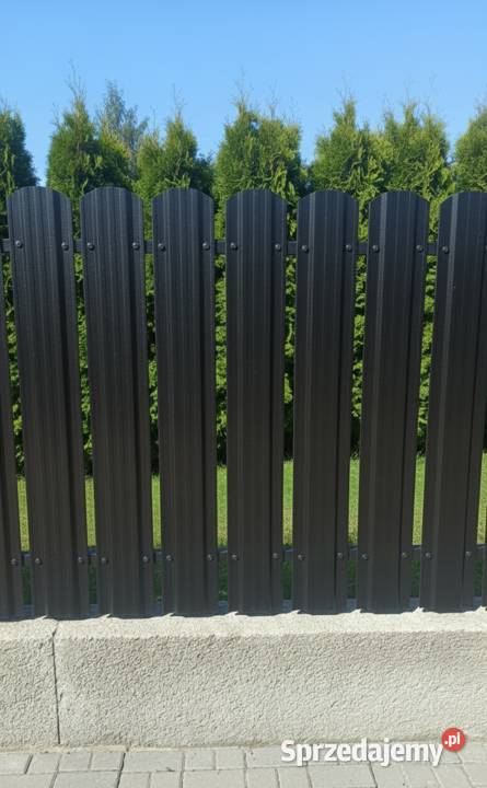 Sztachety metalowe malowane proszkowo PRODUCENT Garbatka-Letnisko