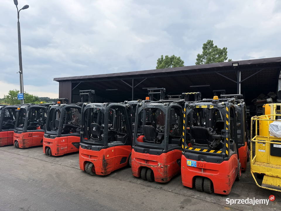 wózek widłowy elektryczny LINDE E12 E14 E16 E20 łódzkie