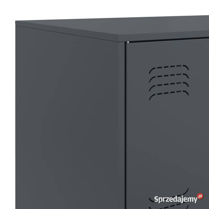 Szafka boczna antracytowa 67x39x107 stal Warszawa