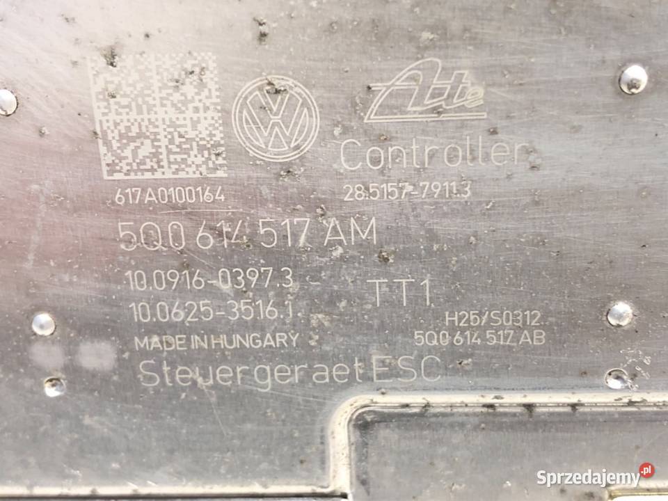 POMPA ABS SKODA OCTAVIA III 5Q0614517AM 20 150 osobowe