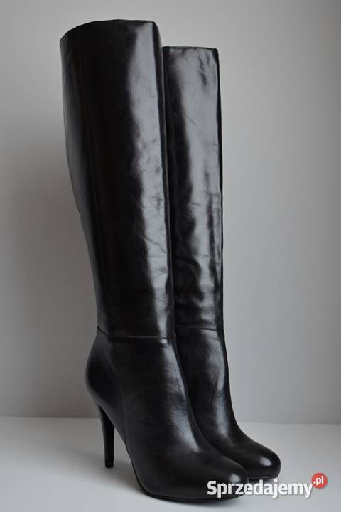 PERFEKCYJNA SZPILKA szersza cholewka WYSOKA do skóra podlaskie Białystok