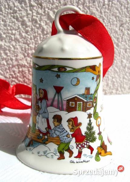 Dzwonek porcelanowy Hutschenreuther Bavaria wg zachodniopomorskie Koszalin