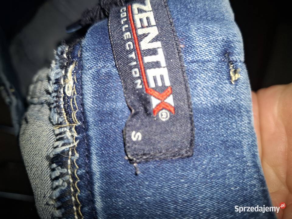 Spodnie damskie jeansy rozmiar S rurki z małopolskie Wadowice sprzedam
