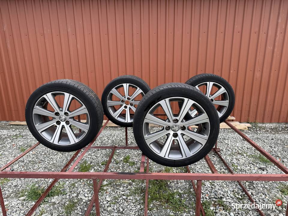 Alufelgi Peugeot 17 4x108 75J ET32 Czujniki Świdnica Polska
