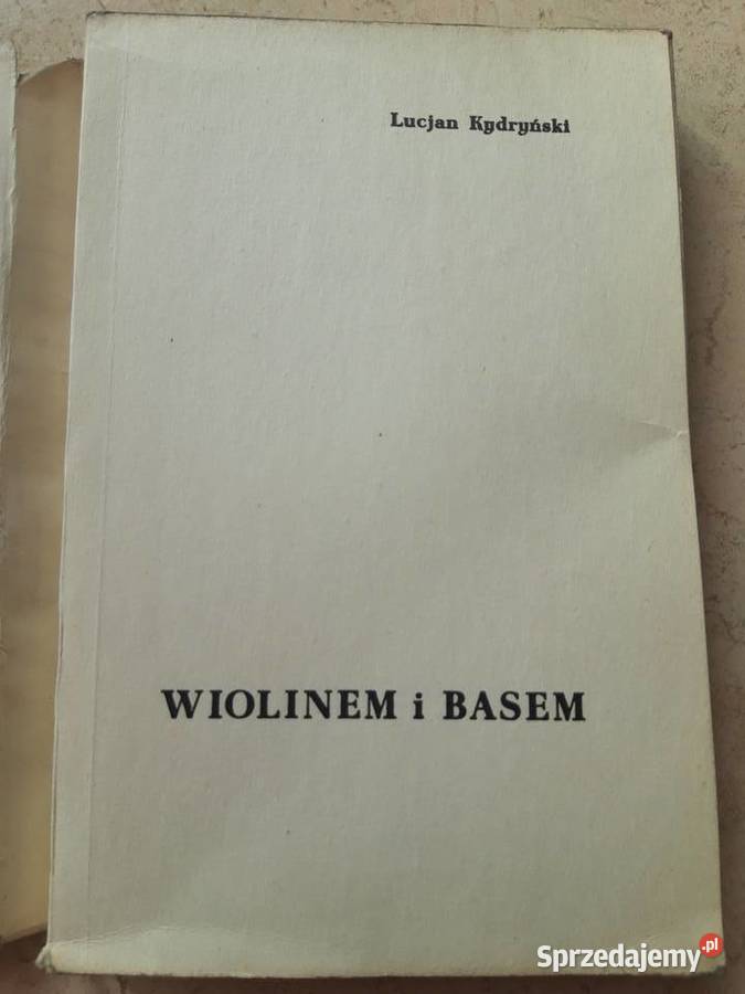 Wiolinem i basem Lucjan Kydryński 1960