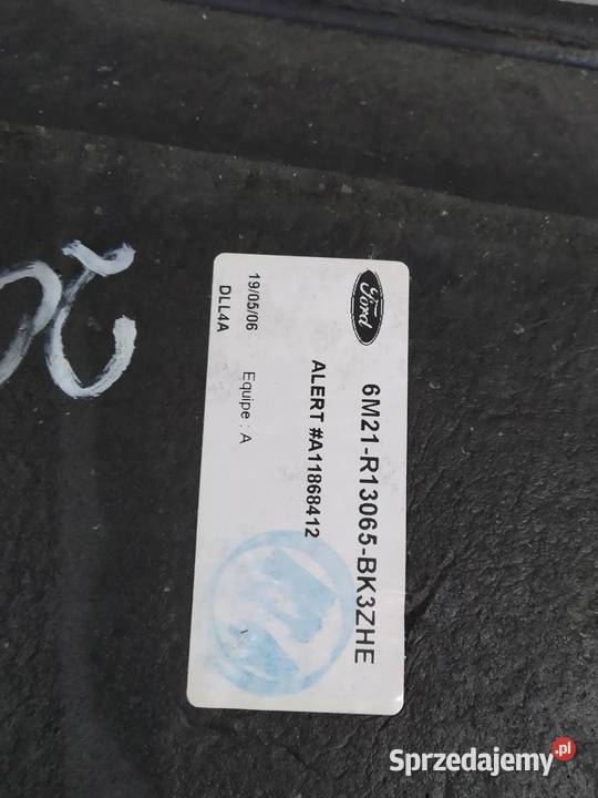 PODŁOGA BAGAŻNIKA FOTELI II RZĄD MK1 WYKŁADZINA Tapicerki samochodowe