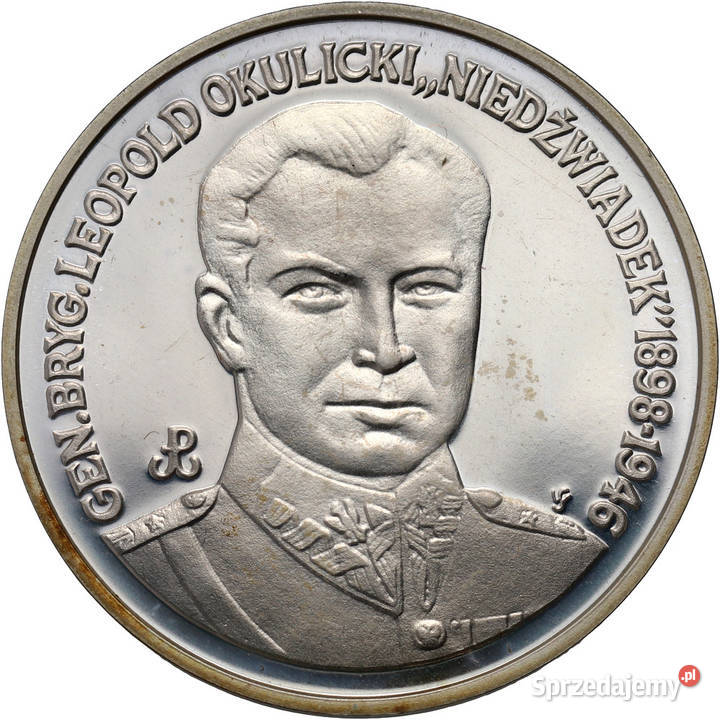 MONETA 200000 1991 Gen Okulicki Niedźwiadek K79 Warszawa