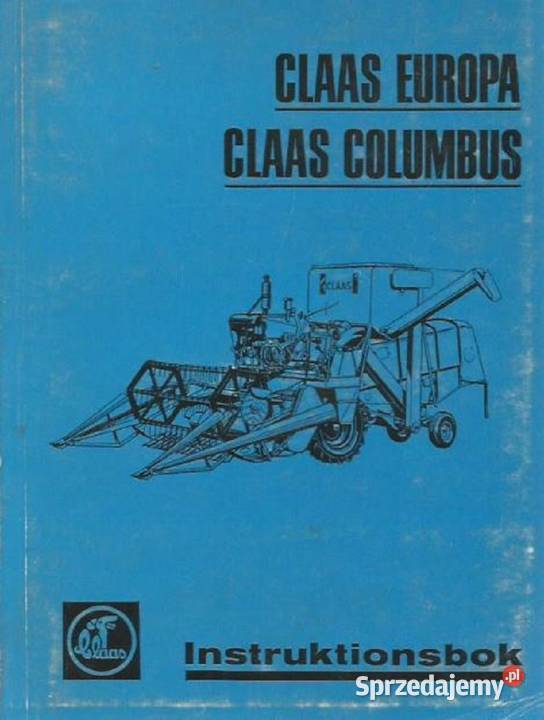 Claas Europa Columbus instrukcja obsługi Kielce
