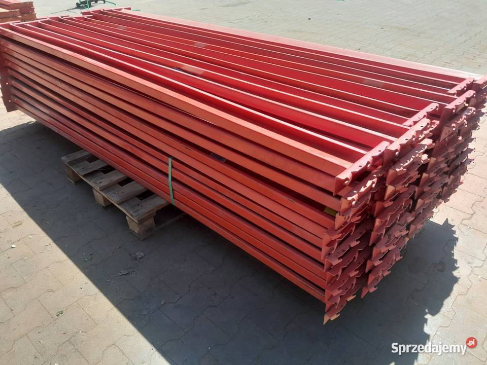 Regały paletowe magazynowe używane EAB 3 x 600 Rekowo Górne sprzedam