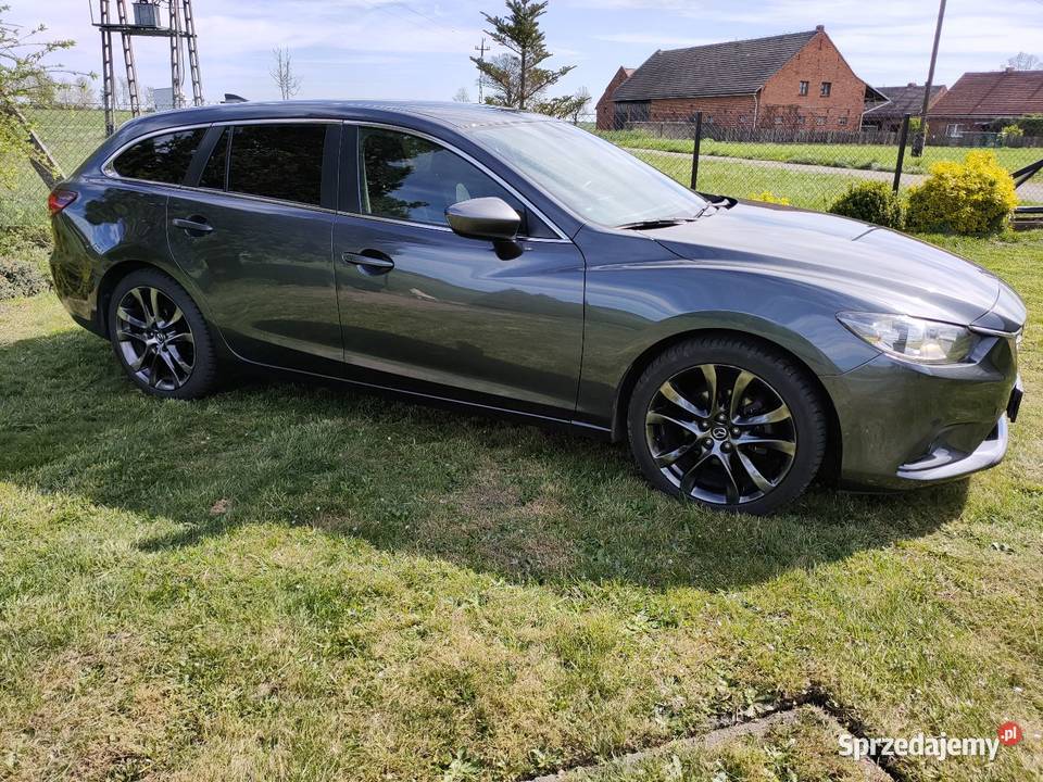 Mazda 6 22 diesel skyactiv ieloop super stan CD Lubliniec