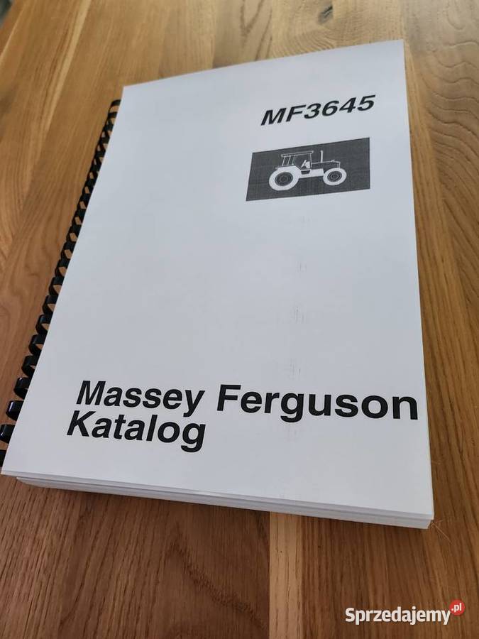 MASSEY FERGUSON 3645 katalog części Gdańsk