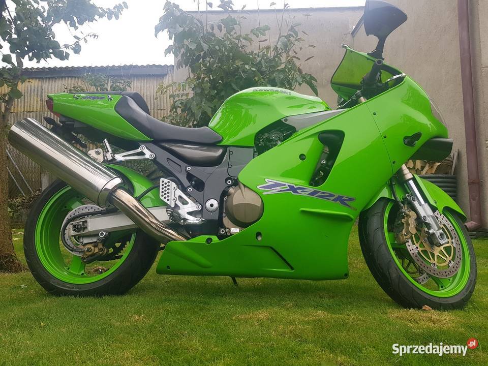 Kawasaki zx12r ninja candy lime green wielkopolskie Opalenica