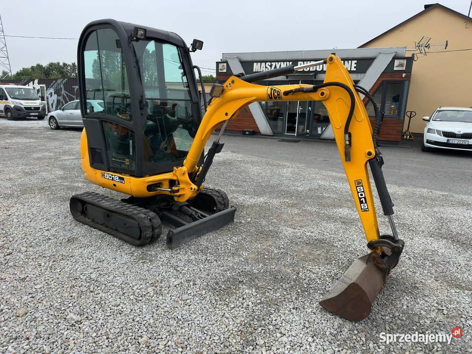 JCB 8018 CTS Mini koparka z 2009 roku 1800 łódzkie