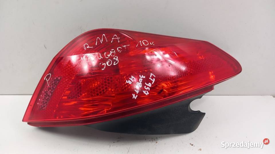 PEUGEOT 308 T7 HB LAMPA TYŁ LEWA Zbierkowo