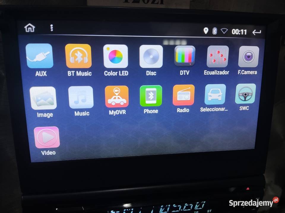 Radio Android z DVD BT Ekran wysuwany 7 Warszawa sprzedam