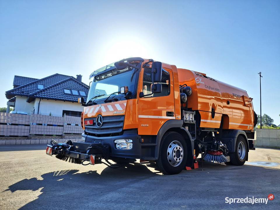 MercedesBenz Atego 1523 Zamiatarka Bucher EURO6 immobilizer
