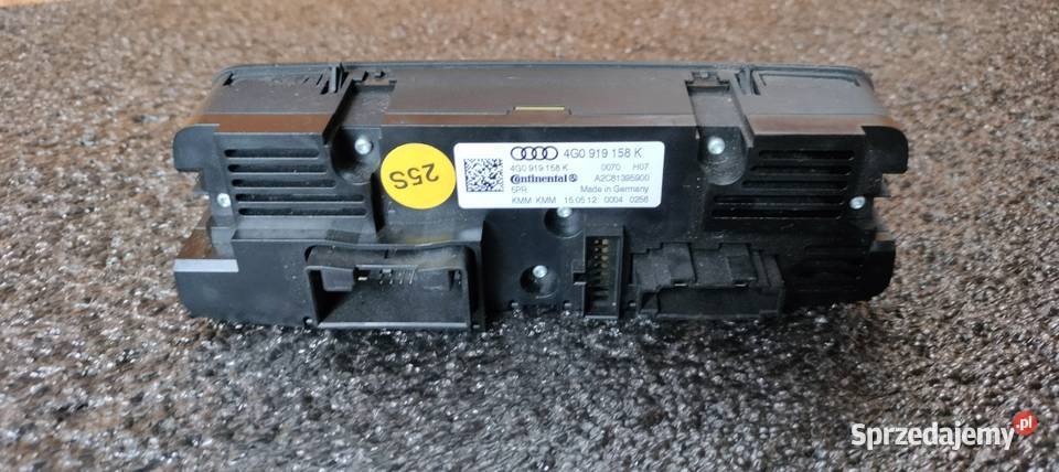Panel Klimatyzacji Tył Grzane Fotele Audi A6 C7 osobowe Przemyśl