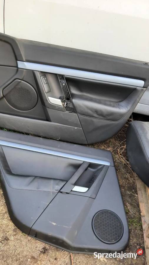 komplet foteli fotele boczki półskóra Opel osobowe Dębno