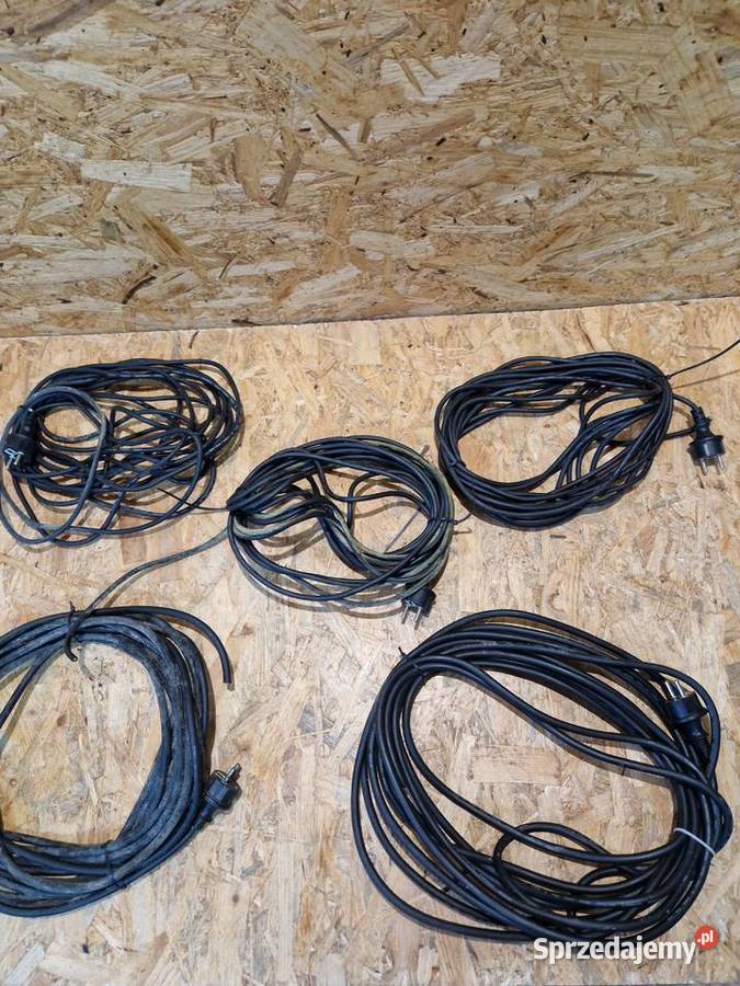 Przedłużacz z uziemieniem 10 m czarny bez Głogowa