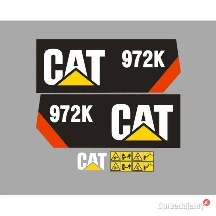 Naklejki Oklejenie CAT 972K Zamiennik mazowieckie Janików