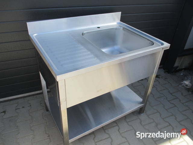 Zlew Gastronomiczny 1 Komorowy Z Półką 1007090 Ostrów Wielkopolski