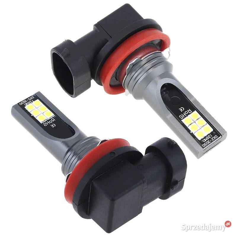 Żarówki H11 H8 12LED 3030SMD 1200 LM Sieradz