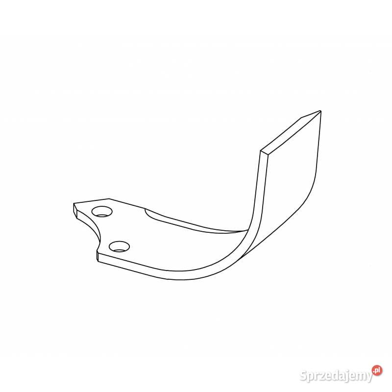 Nożyk Maschio 80x10 PRAWY M74100435 zamiennik Kamionna