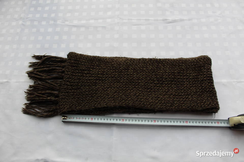 2m Szalik Wełniany HM Divided Orzech Włoski śląskie Bielsko-Biała