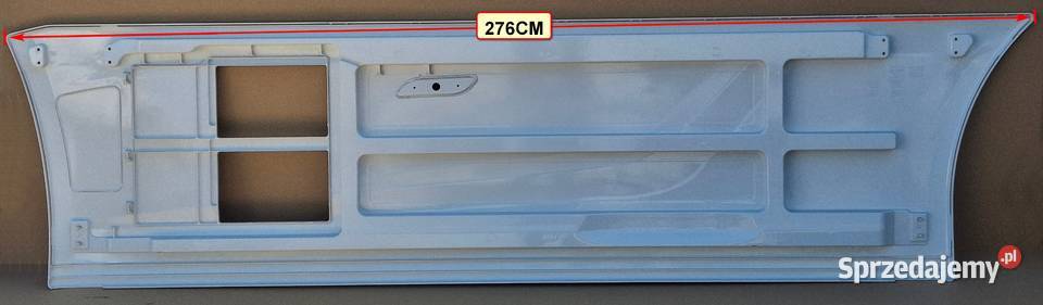 IVECO SWAY SPOILER MIĘDZYOSIOWY PRAWY OSŁONA Bieleń