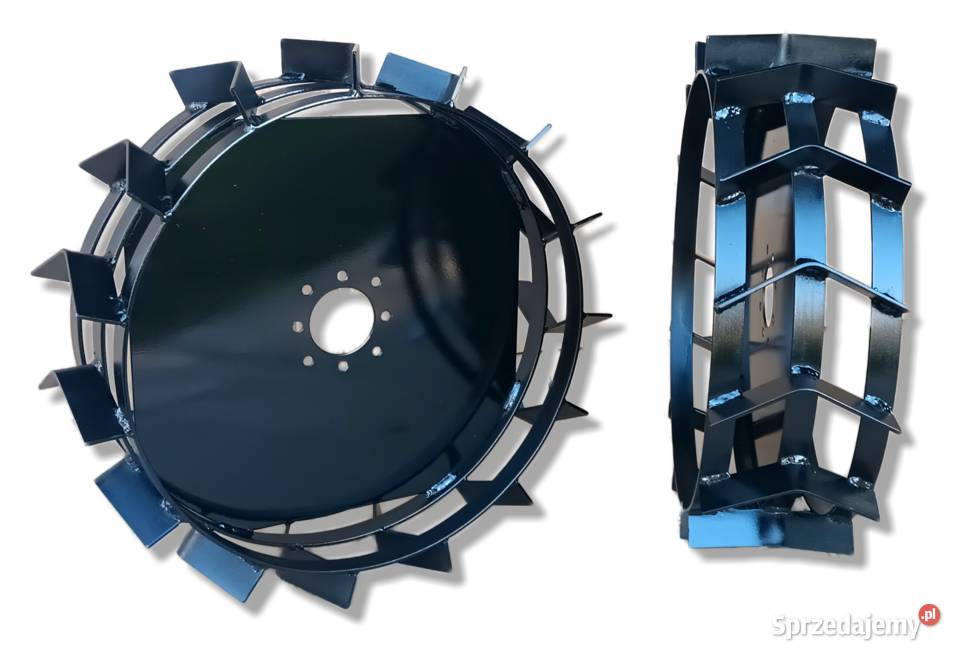 Duże koła metalowe 58 do ciągnika jednoosiowego Górowo Iławeckie