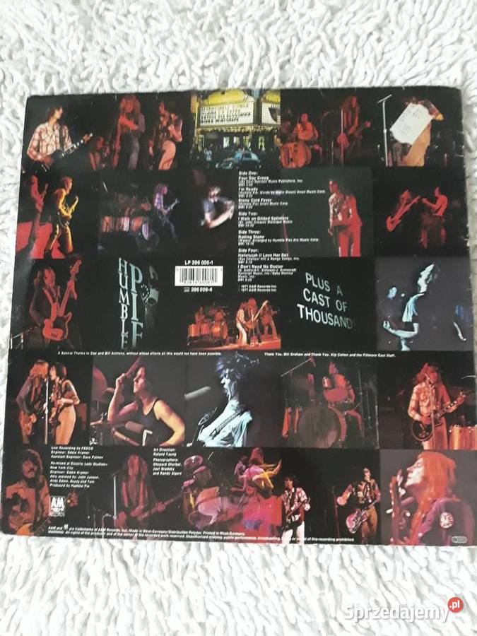 HUMBLE PIE LIVE Performance Rockin The Fillmore Rzeszów