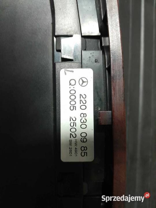 Cimatronic MercedesBenz W220 220 830 09 85 Nowe Miasto Lubawskie