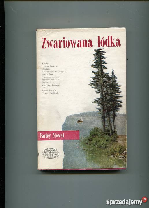 Zwariowana łódka farley Mowat Pozostałe Szczecin