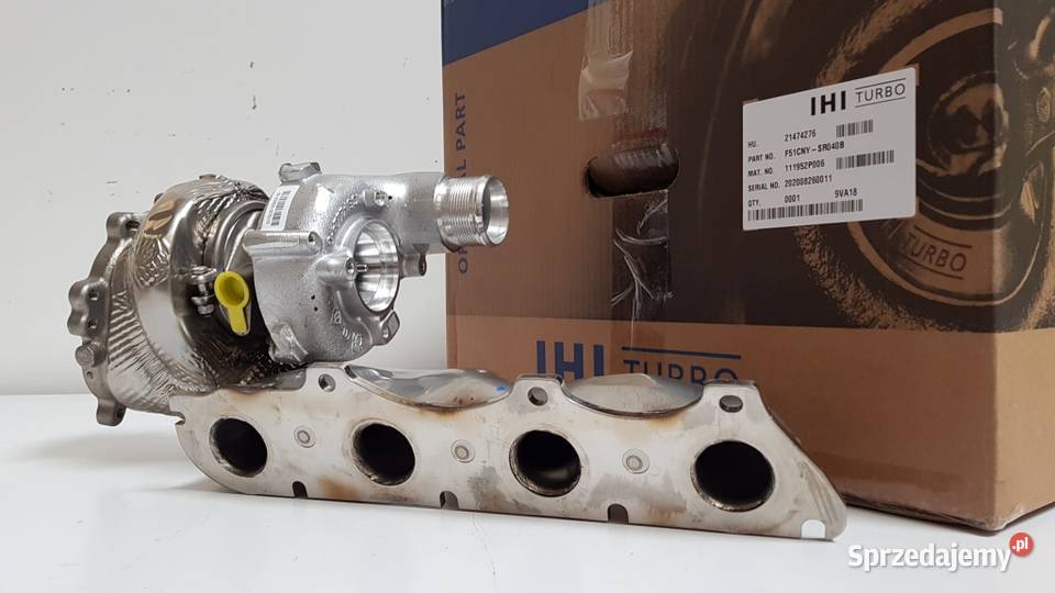Nowa turbosprężarka IHI 9VA18 Silniki i osprzęt mazowieckie Siedlce sprzedam