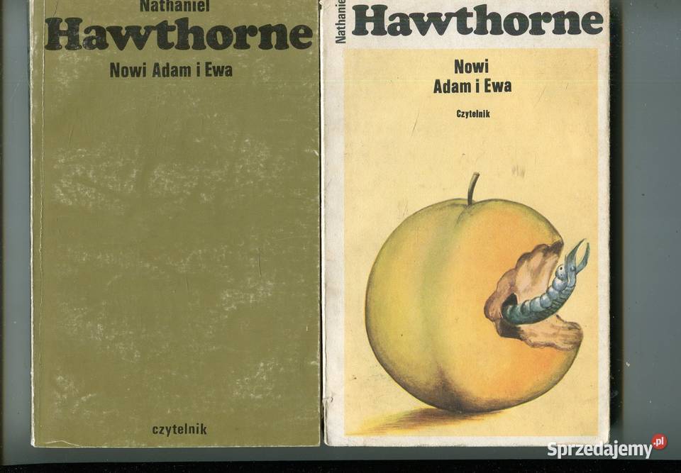 Nowi Adam i Ewa Hawthorne 2 egzemplarze miękka Szczecin