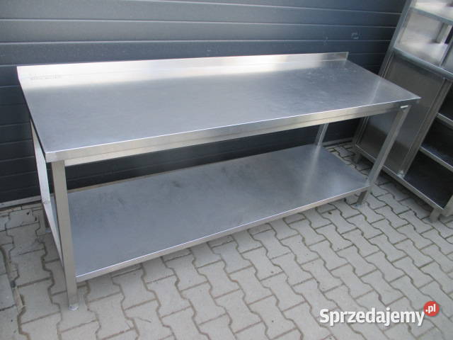 Solidny Stół Gastronomiczny Z Półką 2006085 Ostrów Wielkopolski