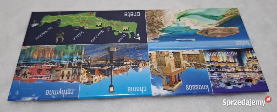 Magnes na lodówkę Kreta Crete 12x54 Kolekcje